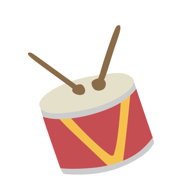 ドラムのイラスト